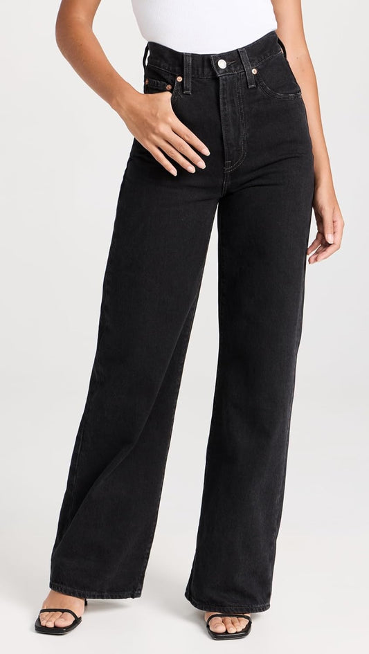 Women'S Ribcage Wide Leg Jeans