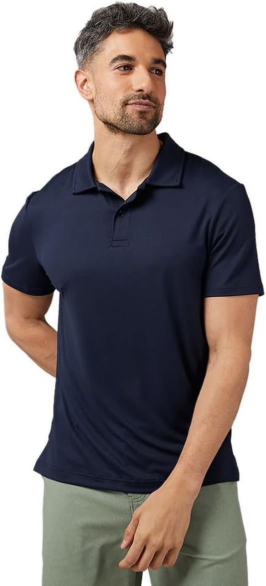 Men'S Cool Classic Polo| Slim Fit | Moisture Wicking | 4-Way Stretch |Golf | Tennis