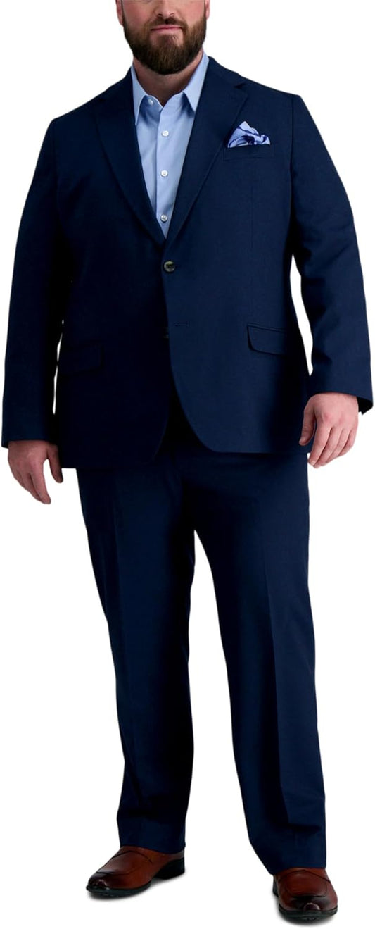 Men'S Premium Tailored Fit Solid Suit Separates-Pants and Jackets (Regular and Big and Tall)