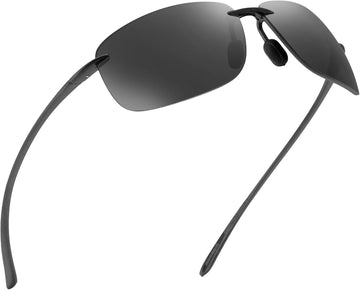 Non-polarized Grey (Matte Black Temple)
