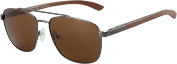 Grey Frame Brown Lens