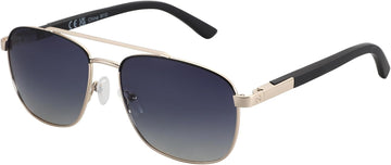 Gold Frame Grey Gradient Lens