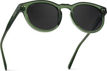 Crystal Green Frame / Black Lens