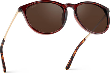 Crystal Cherry Red / Dark Brown Lens