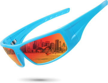 1-blue/Red Mirror Lens