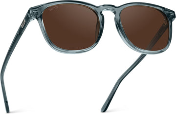 Crystal Stone Blue / Brown Lens
