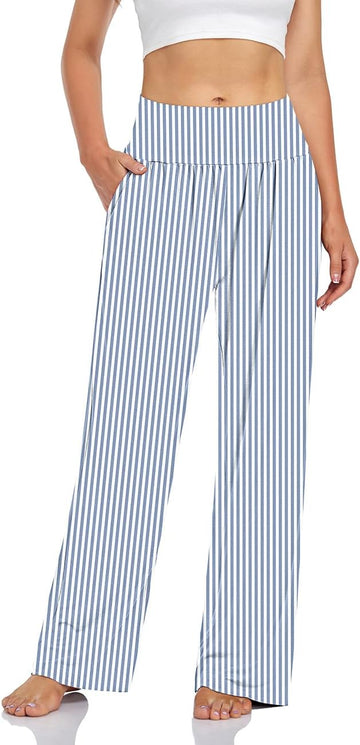 Stripe Blue White