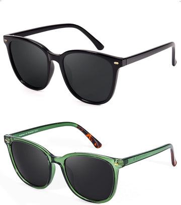 C1 (2 Pack) Black+green Tortoise