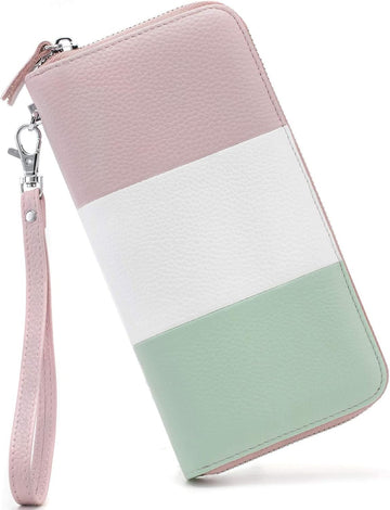 Light Pink/White/Green