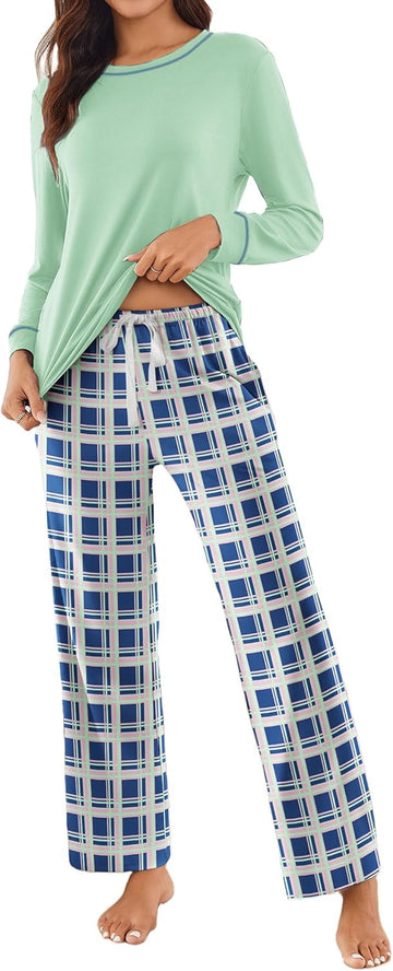 Green and Blue Plaid