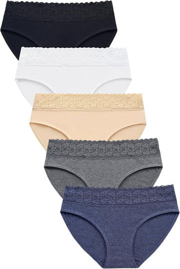 Wp-5pc-asst-womens Underware
