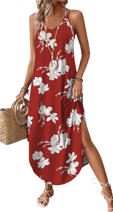 Red Ethnic Print