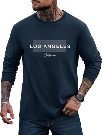 Navy - Patterned