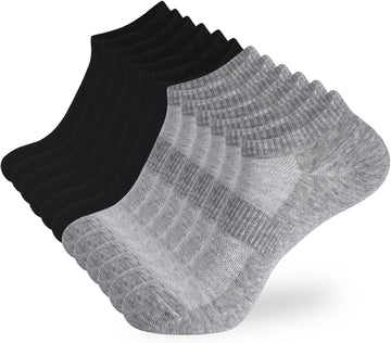 12 Pairs 6black+6grey