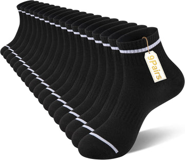 9 Pairs Black