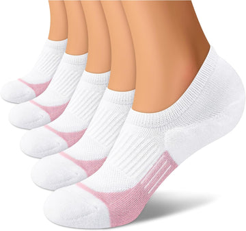 5 Pairs White