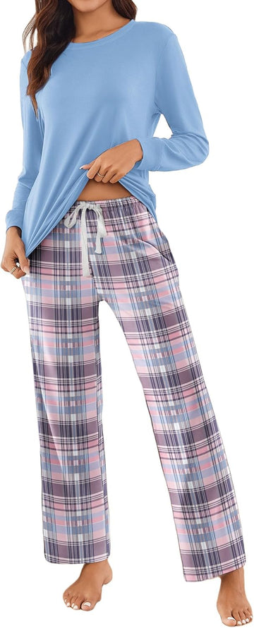 Grey Pink Plaid