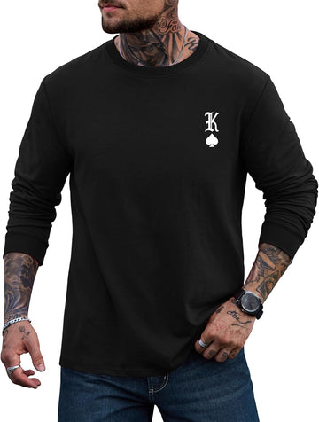 Black - Chest Patterned