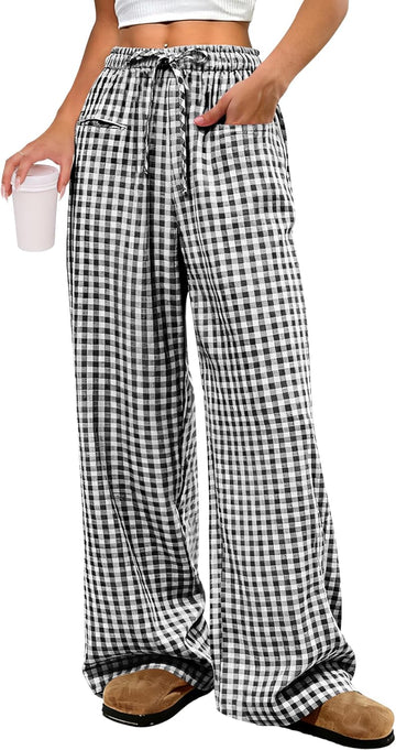 Black White Plaid