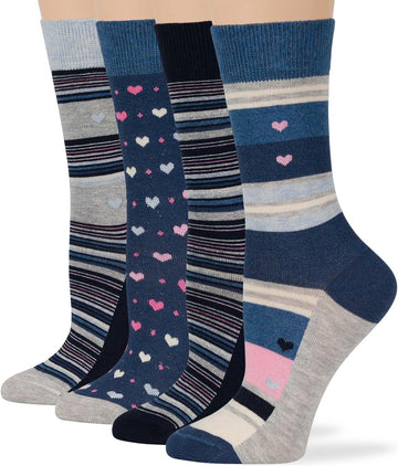 03a - Dark Navy, Denim Blue, Light Navy, Grey, Pink (A55)