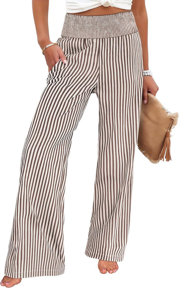 Light Brown White Stripe