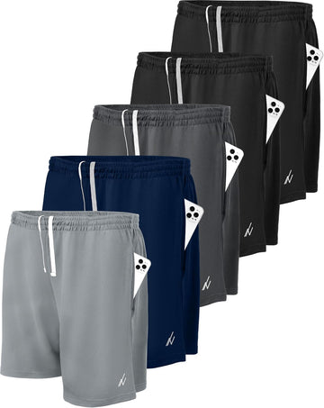 Black / Black / Navy / Dark Grey / Medium Grey