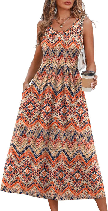 Black Boho Print