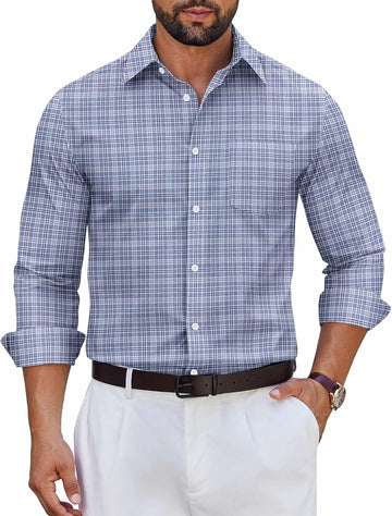 Grey White Plaid