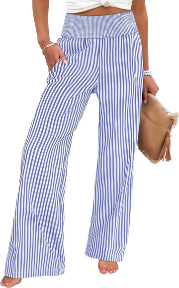 Blue White Stripe