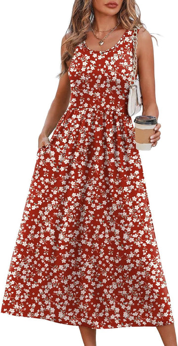 Red White Print