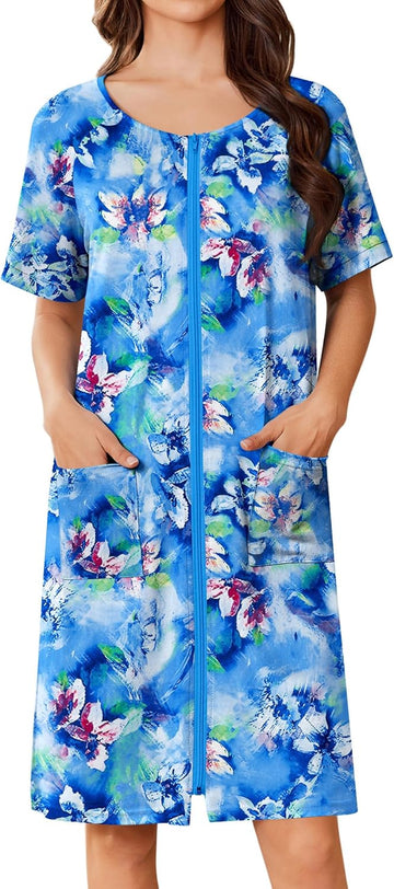 Dark Blue Floral