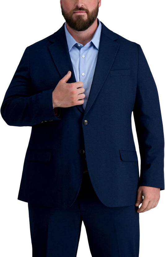 Men'S Premium Tailored Fit Solid Suit Separates-Pants and Jackets (Regular and Big and Tall)