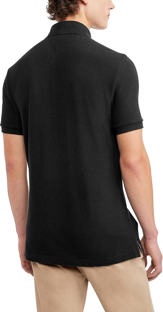 Men'S Short Sleeve Cotton Pique Polo Shirt in Regular Fit